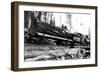 Transporting Fallen Old Growth-Clark Kinsey-Framed Art Print