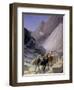 Transporting Marble at Carrara, 1868-Nikolai Nikolaevich Ge-Framed Premium Giclee Print