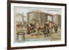 Transporting Naptha by Camel at Baku-null-Framed Giclee Print