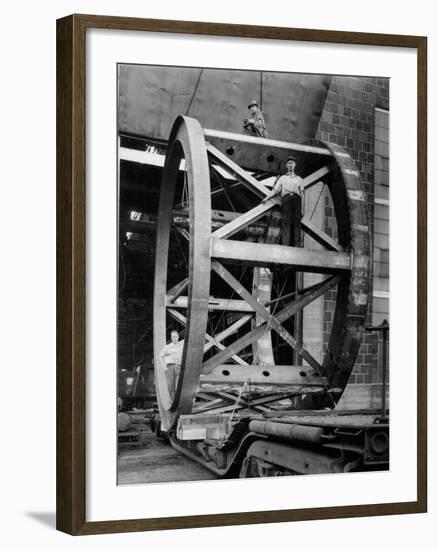 Transporting of the Framework of the Hale Telescope, C.1936-48-null-Framed Photographic Print