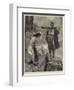 Transporting Supplies for Montenegrin Troops at Podgoritza-Richard Caton Woodville II-Framed Giclee Print