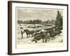 Transporting Timber-null-Framed Giclee Print