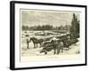 Transporting Timber-null-Framed Giclee Print