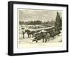 Transporting Timber-null-Framed Giclee Print