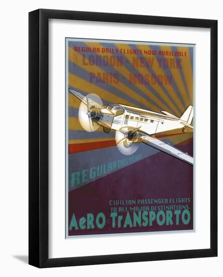 Transporto-Sidney Paul & Co.-Framed Giclee Print