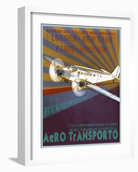 Transporto-Sidney Paul & Co.-Framed Giclee Print