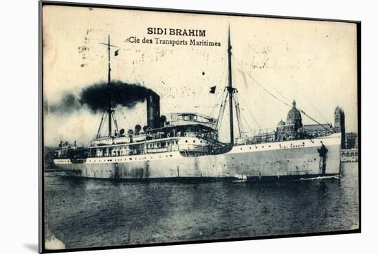 Transports Maritimes, Sgtm, Sidi Brahim, Dampfer-null-Mounted Giclee Print