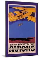 Transports Par Avions-Terrando-Mounted Art Print