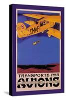 Transports Par Avions-Terrando-Stretched Canvas