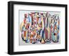 Transposal in Time and Space, Lapis, Yellow-Brian Irving-Framed Giclee Print