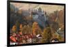 Transylvania, Historic gothic castle in autumn.-Emily Wilson-Framed Photographic Print