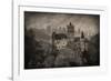 Transylvania, Historic gothic castle in autumn.-Emily Wilson-Framed Photographic Print