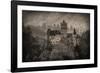 Transylvania, Historic gothic castle in autumn.-Emily Wilson-Framed Photographic Print