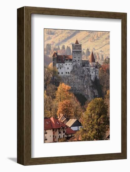 Transylvania, Historic gothic castle in autumn.-Emily Wilson-Framed Photographic Print