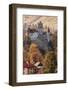 Transylvania, Historic gothic castle in autumn.-Emily Wilson-Framed Photographic Print