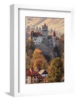 Transylvania, Historic gothic castle in autumn.-Emily Wilson-Framed Photographic Print