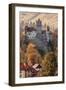 Transylvania, Historic gothic castle in autumn.-Emily Wilson-Framed Photographic Print