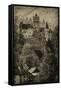 Transylvania, Historic gothic castle in autumn.-Emily Wilson-Framed Stretched Canvas