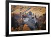 Transylvania, Historic gothic castle in autumn.-Emily Wilson-Framed Photographic Print