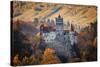 Transylvania, Historic gothic castle in autumn.-Emily Wilson-Stretched Canvas