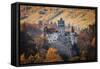 Transylvania, Historic gothic castle in autumn.-Emily Wilson-Framed Stretched Canvas