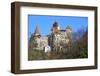 Transylvania, Historic gothic castle in autumn.-Emily Wilson-Framed Photographic Print