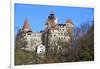 Transylvania, Historic gothic castle in autumn.-Emily Wilson-Framed Photographic Print