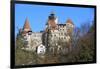 Transylvania, Historic gothic castle in autumn.-Emily Wilson-Framed Photographic Print