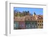 Transylvania, Romania, Mures County, Sighisoara, colorful houses.-Emily Wilson-Framed Photographic Print