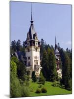 Transylvania, Sinaia, the Tower of Peles Castle, Romania-Nick Laing-Mounted Photographic Print