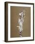 Trapeze Artist Dressing-Henri de Toulouse-Lautrec-Framed Art Print