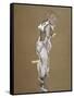 Trapeze Artist Dressing-Henri de Toulouse-Lautrec-Framed Stretched Canvas