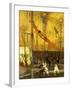 Trapeze Artists-Francis Luis Mora-Framed Giclee Print