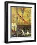 Trapeze Artists-Francis Luis Mora-Framed Giclee Print