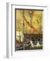 Trapeze Artists-Francis Luis Mora-Framed Giclee Print