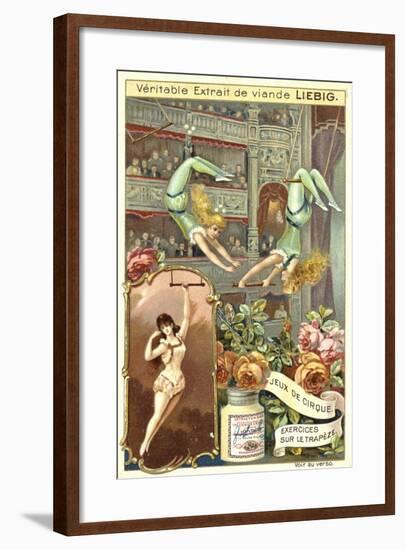 Trapeze Artists-null-Framed Giclee Print