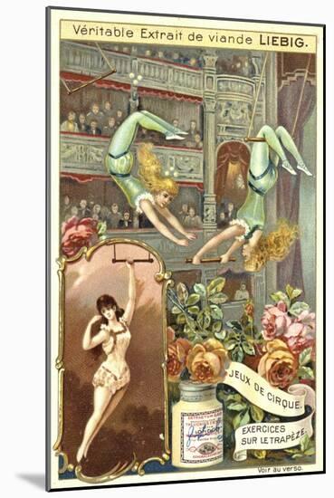 Trapeze Artists-null-Mounted Giclee Print