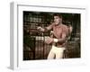 Trapeze by CarolReed with Burt Lancaster, 1956 (photo)-null-Framed Photo