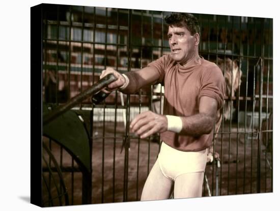 Trapeze by CarolReed with Burt Lancaster, 1956 (photo)-null-Stretched Canvas