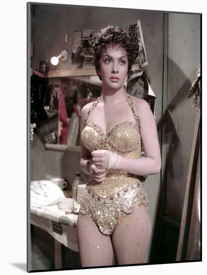 Trapeze by CarolReed with Gina Lollobrigida, 1956 (photo)-null-Mounted Photo