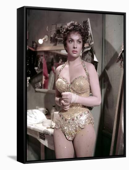 Trapeze by CarolReed with Gina Lollobrigida, 1956 (photo)-null-Framed Stretched Canvas