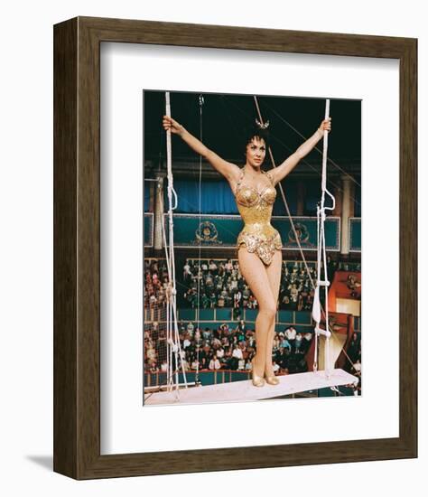 Trapeze, Gina Lollobrigida, 1956-null-Framed Photo