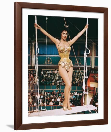 Trapeze, Gina Lollobrigida, 1956-null-Framed Photo