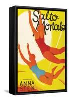 Trapeze "Salto Mortale"-null-Framed Stretched Canvas