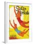 Trapeze "Salto Mortale"-null-Framed Art Print