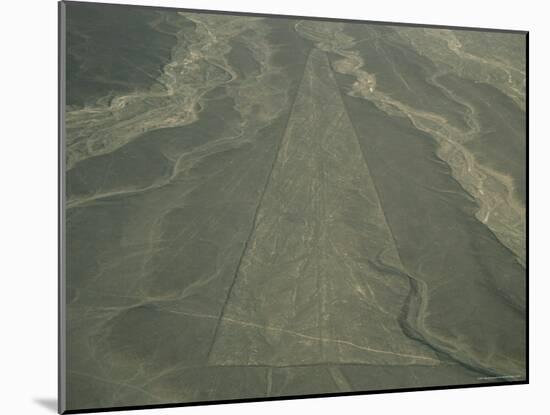 Trapezoid, Nazca Lines (Nasca Lines), Unesco World Heritage Site, Peru, South America-Jane Sweeney-Mounted Photographic Print