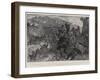 Trapped, a Picket of an Outpost Surprised on the Tugela River-John Charlton-Framed Giclee Print