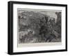 Trapped, a Picket of an Outpost Surprised on the Tugela River-John Charlton-Framed Giclee Print