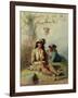 Trappers, 1858-Alfred Jacob Miller-Framed Giclee Print