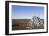 Trappers Hut Protected-null-Framed Photographic Print